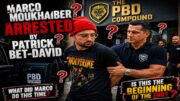 Patrick Bet David might arrest Always Marco Moukhaiber at PBD Podcast Compound