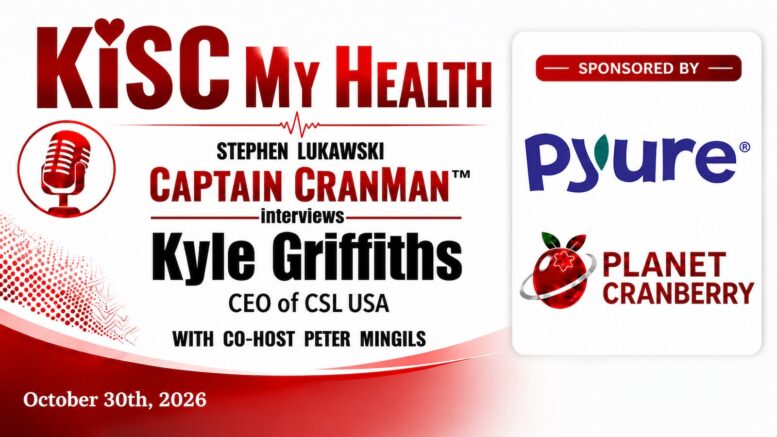 Kyle Griffiths CEO of CSL USA with peter Mingils and Stephen Lukawski on KISC My Health Radio
